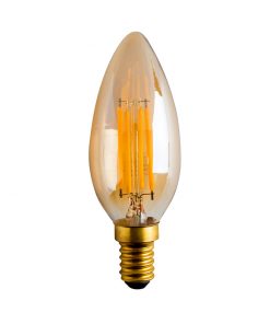 Ampolleta vela filamento led 4w