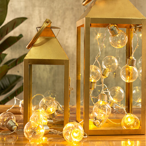 Luces Deco Blanca Transparente