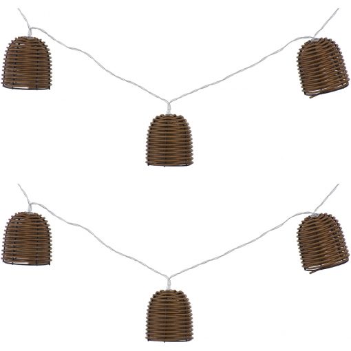 Guirnalda Decorativa Mimbre - Imagen 2