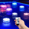 Pack 2 Focos Led RGB Sumergible Multicolor