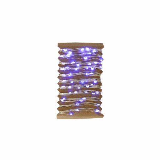 Guirnalda a pila 100 Puntos de Luz Azul
