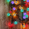 Guirnalda solar Multicolor 20 led
