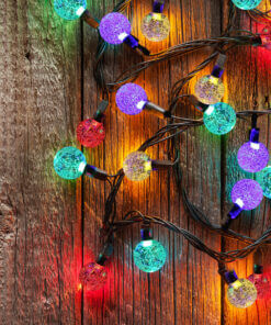 Guirnalda solar Multicolor 20 led