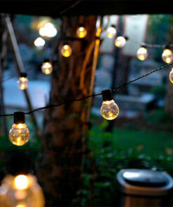 Guirnalda Solar Transparente 10 LED