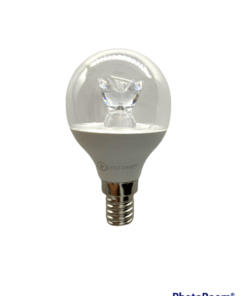 Ampolleta Mini Globo Transparente LED E14 4W