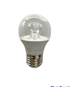 Ampolleta Mini Globo Transparente LED E27 4W