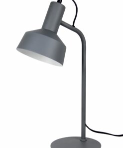 Lámpara Mesa E14 Bergen Gris