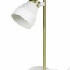 Lámpara Mesa E14 Flam Blanca