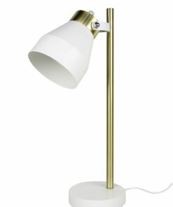 Lámpara Mesa E14 Flam Blanca