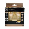 Box 2 Ampolletas A60 Vintage LED E27 4W