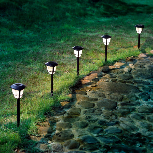 Estaca Solar Farol LED
