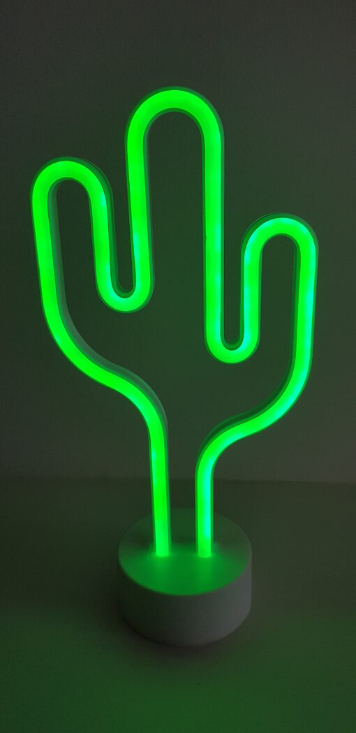 LAMPARA NEON LED CACTUS Lámparas Neón