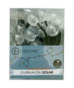 Guirnalda solar Multicolor 20 led