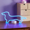 Figura Dog neón LED