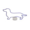 Figura Dog neón LED