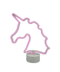 Figura Unicornio neón LED
