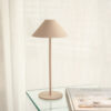 Lámpara Ledzone Escritorio Touch Beige
